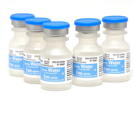 Sterile Water – 10 mL Single - Use Vial - Buy Medical Supplies Online Canada
