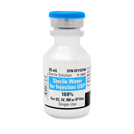 Sterile Water, Diluent-IV Solutions-Birth Supplies Canada