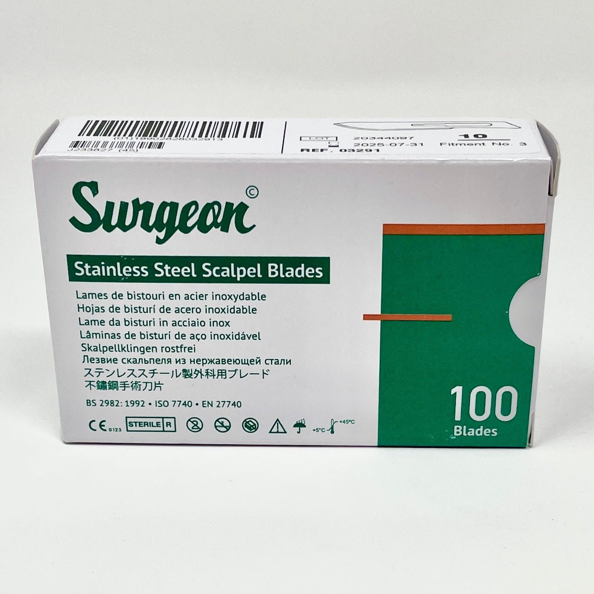 Sterile Surgical Scalpel Blades – Compatible with Standard Handles - Buy Medical Supplies Online Canada