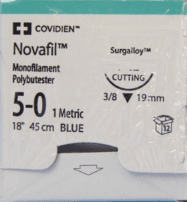 Covidien Novafil Sutures – Non - Absorbable Polybutester Monofilament - Buy Medical Supplies Online Canada