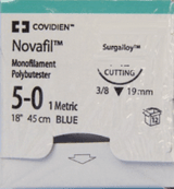 Covidien Novafil Sutures – Non - Absorbable Polybutester Monofilament - Buy Medical Supplies Online Canada