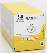 Ethicon Plain Gut Sutures – Absorbable Surgical Sutures (FS - 2, X - 1 Needles) - Buy Medical Supplies Online Canada