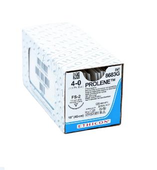 Ethicon Prolene Sutures – Non - Absorbable Polypropylene Monofilament (FS - 1 Needle) - Buy Medical Supplies Online Canada
