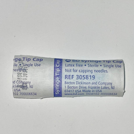 Syringe Tip Cap – Sterile - Buy Medical Supplies Online Canada