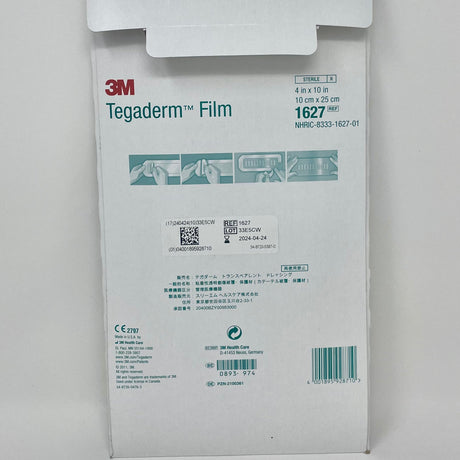 Tegaderm Film - 4" x 10"-Medical Supplies-Birth Supplies Canada