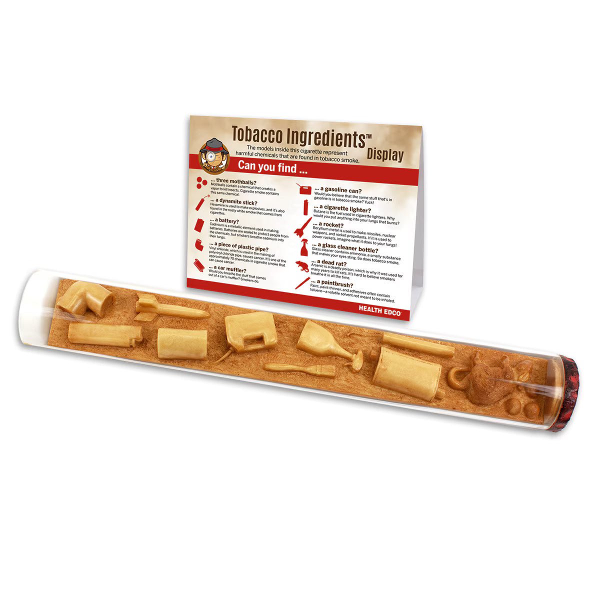 Tobacco Ingredients Display - Buy Medical Supplies Online Canada