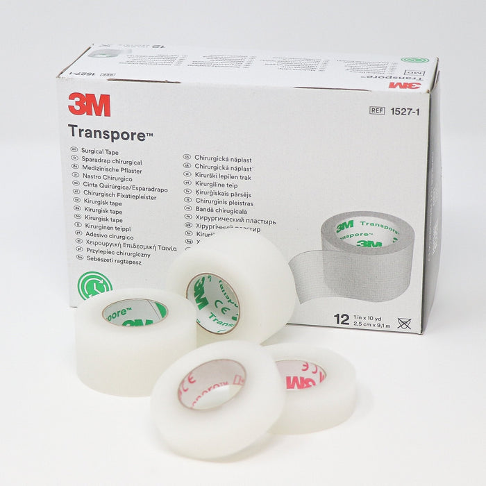 3M Transpore™ Surgical Tape – Transparent Plastic