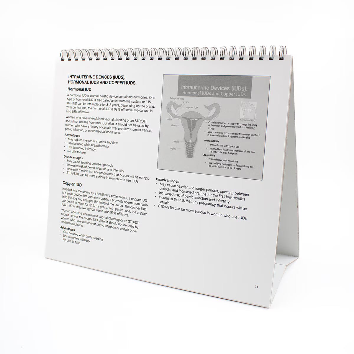 Understanding Birth Control Flip Chart | Healthcare Training Model - Buy Medical Supplies Online Canada