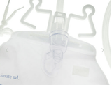AMSino Urinary Drainage Bag – 2000mL, T - Tap Drain Port, Anti - Reflux - Buy Medical Supplies Online Canada