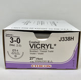 Vicryl Sutures 3 - 0 (Met 2.0) – Absorbable, Coated, Violet - Buy Medical Supplies Online Canada
