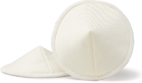 Ameda Contoured Cotton Nursing Pads | Washable & Reusable Breast Pads