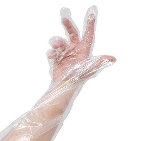 Shoulder - Length Gloves – 32" Polyethylene, Latex - Free - Buy Medical Supplies Online Canada