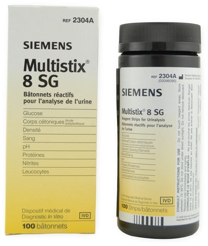 Multistix® 8 SG Urine Test Strips