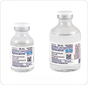 Xylocaine 2% Local Anesthetic , Plain Vials