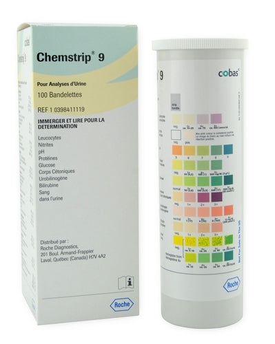 Chemstrip® 9 Urine Test Strips