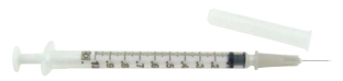 BD® 1/mL TB Syringe and Needle Combinations