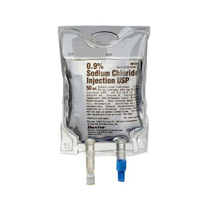 Sodium Chloride 0.9% Mini-Bag-IV Solutions-Birth Supplies Canada