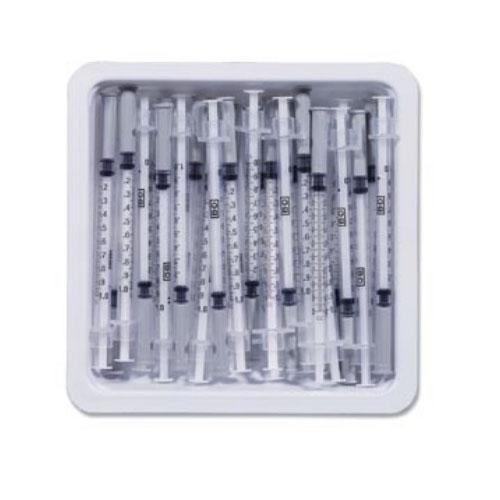 Allergist Tray with Precisionglide™ Permanently Attached Needle