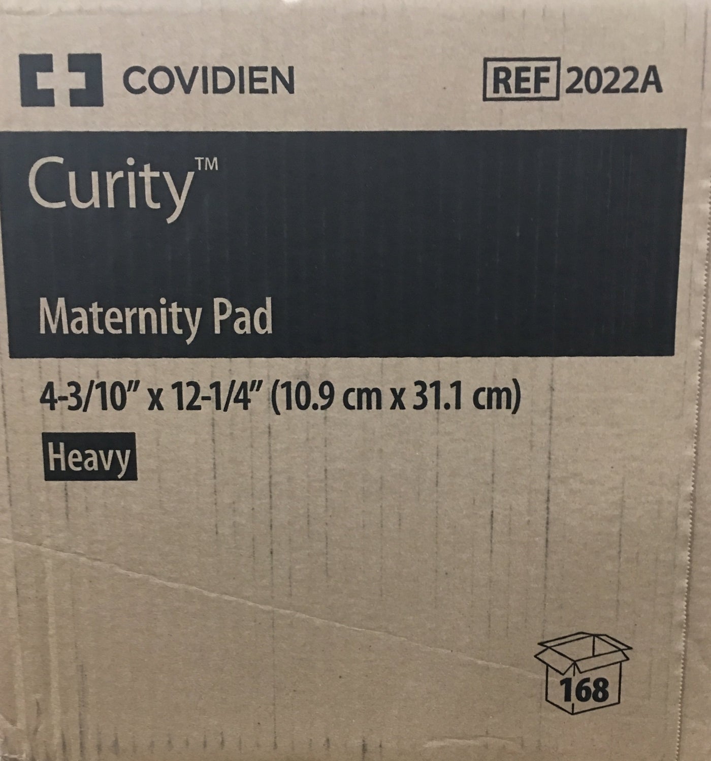 Covidien 2022a Maternity Pad-168/Case