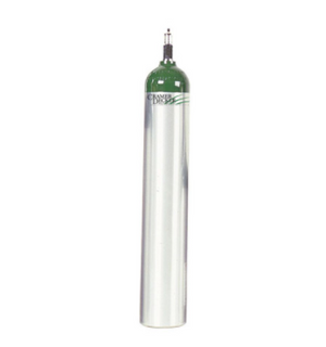 Cylinder Oxygen Tank "E" Empty Aluminum w/Standard Post Valve-Medical Equipment-Birth Supplies Canada