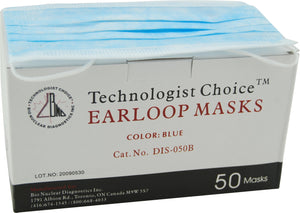 Face Mask with Earloop-Medical Supplies-Birth Supplies Canada