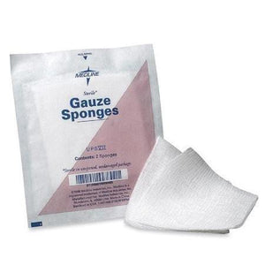 Gauze Pads 2x2 ~ Sterile-CLASS 1-Birth Supplies Canada
