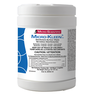 MicroKleen3 Wipes ~ Disinfecting-Medical Supplies-Birth Supplies Canada