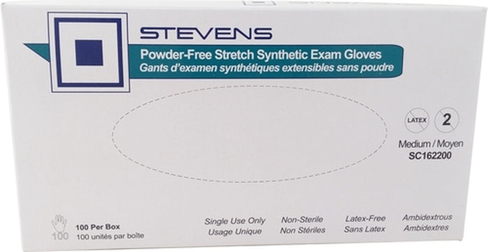 Powder-Free STRETCH Synthetic Vinyl Exam Gloves, Non-Sterile