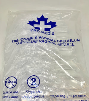 Plastic Speculum - Economy-CLASS 2-Birth Supplies Canada