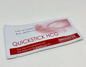 QuickStick HCG Pregnancy Tests-CLASS 2-Birth Supplies Canada
