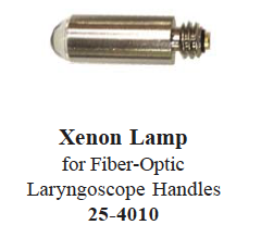 Replacement bulb for Fiber-Optic Laryngoscope Handles